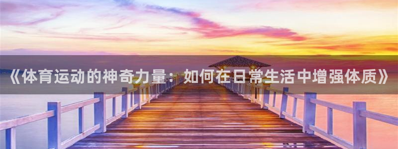 vsport体育官网下载招商电话号码：《体育运动的神
