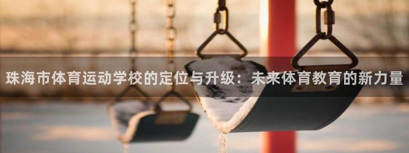 vsport体育官网下载平台：珠海市体育运动学校的定位与升级