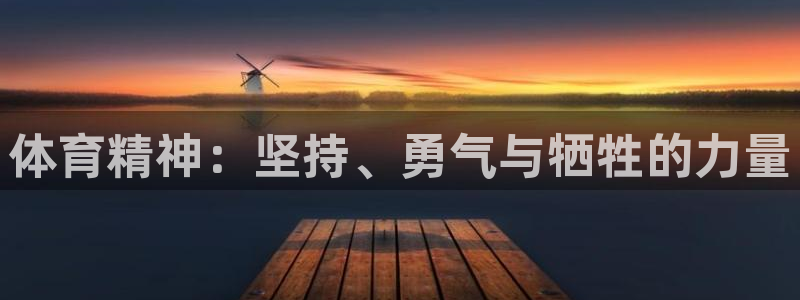 vsport体育平台app：体育精神：坚持、勇气与牺牲的力量
